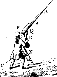 Le Téléscope selon l' Encyclopédie,  Optique, pl. IV, fig.46 N°2
