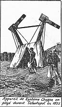 Le télégraphe devant Sébastopol (Coll. part.)